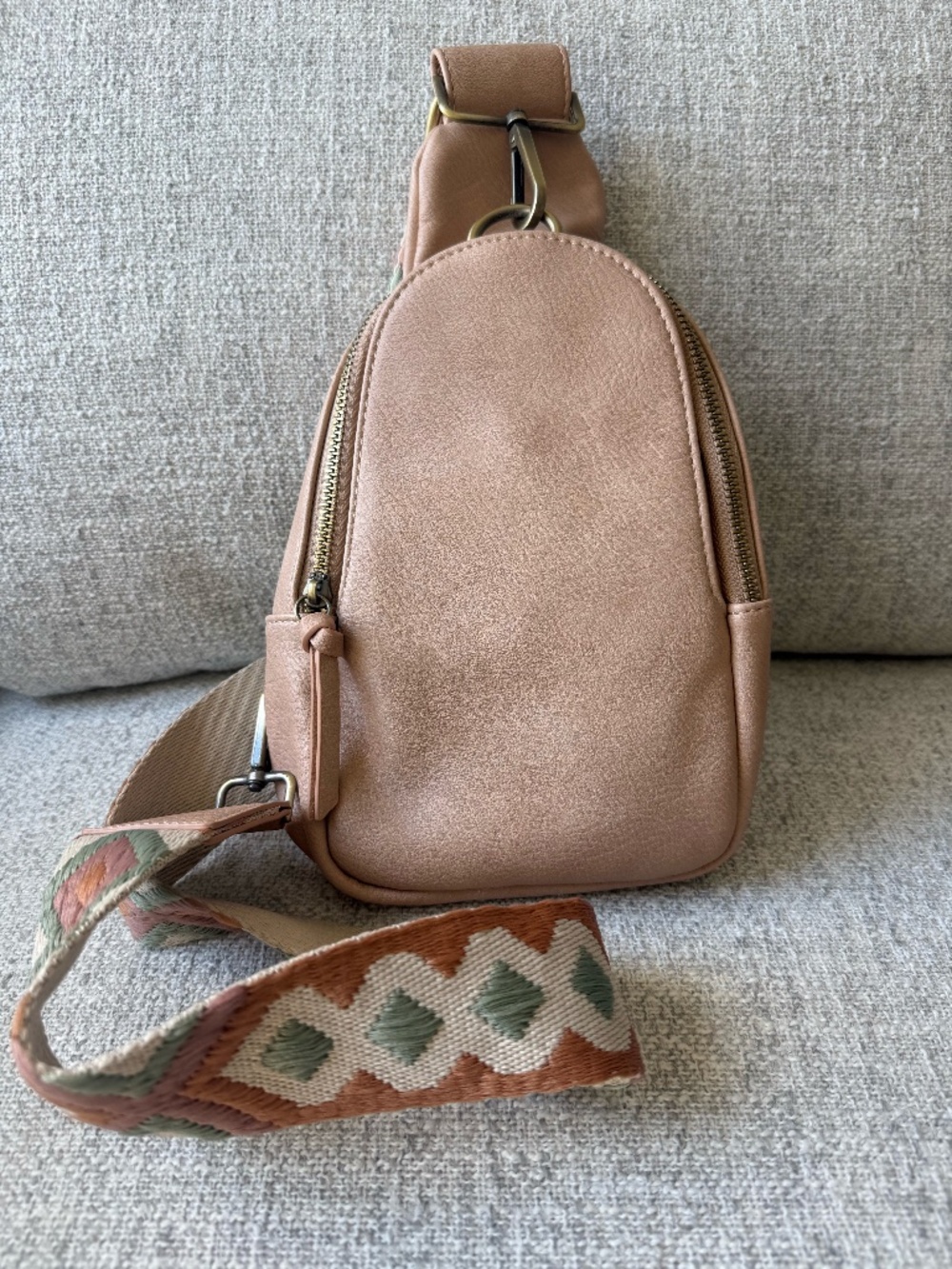 Liberty Crossbody Bag Taupe